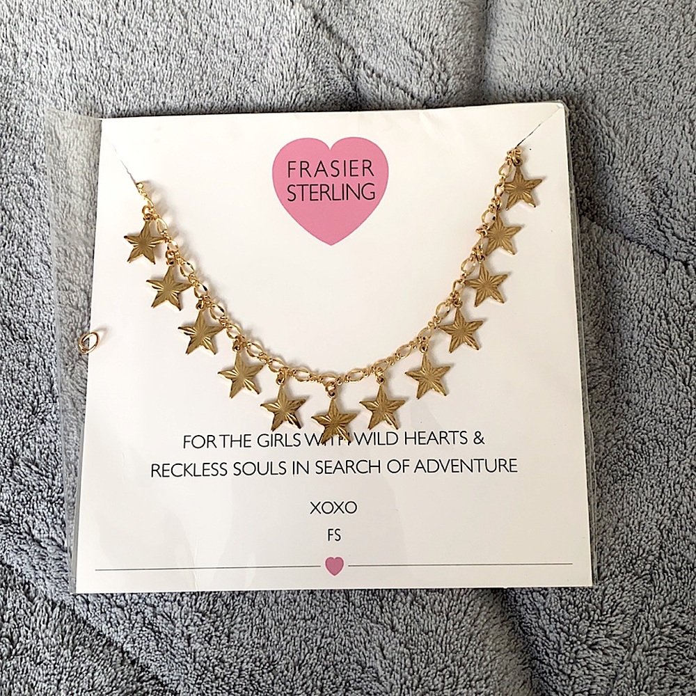 NWT Frasier Sterling “A Star is Born” Necklace 💫